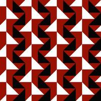 Random threetone mosaic pattern background design - abstract seamless repetitive illustration vector