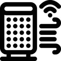 Smart Purifier, Smart, Air Purifier Outline Icon vector