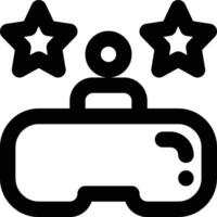 Virtual Reality, User Experience, VR Experience Outline Icon vector