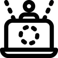 Extended Reality, Virtual Reality, Augmented Reality Outline Icon vector
