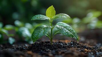 Farmer using an AI-powered weather prediction tool to optimize planting schedules photo