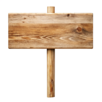 Rustic Wooden Signboard with Blank Space for Message or Direction png