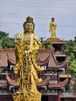 Serene Baiyun Temple in Chengdu - Traditional Buddhist Architecture photo