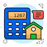 An design of property calculation vector