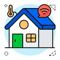 Vectors design of smart home