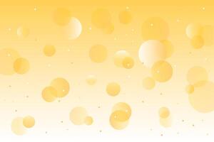 Elegant glowing golden bokeh background vector