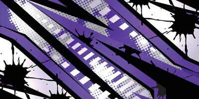 Dark abstract textured background with dark purple color vector