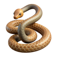impressive modern A slithering Rattlesnake, original png