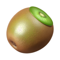 deslumbrante rústico solteiro kiwi fruta, todo autêntico png
