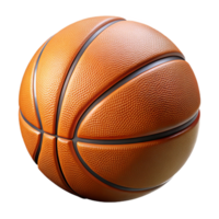 magnificent traditional A basketball, textured and realistic, detailed png