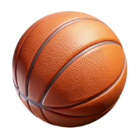 wonderful traditional A basketball, textured and realistic, premium png