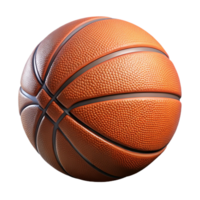 beautiful rustic A basketball, textured and realistic, premium png
