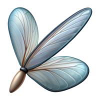 serene abstract Close-up of a dragonfly's wing professional png
