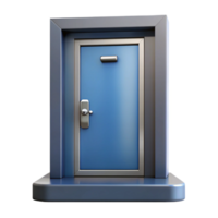 stunning rustic Front door, modern, sleek design authentic png