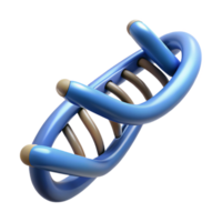 vibrant traditional DNA double helix, professional png