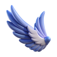 serene minimalist Pegasus wing, from the winged horse, authentic png