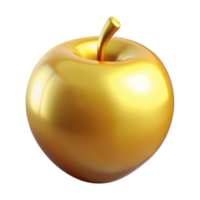 serene abstract Golden Apple of Discord, authentic png