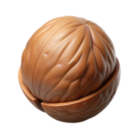 extraordinary vintage Single walnut in shell detailed png
