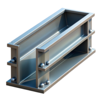 vibrant creative Steel girder, industrial, riveted, genuine png