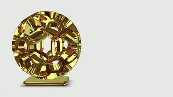 Shape, Golden Sphere, Looped, Unique Design, Background, Reflection video