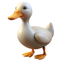 serene abstract A waddling duck professional png