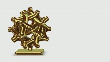 Rotation, Elite Golden Sphere, Looped, Shape, Unique Design, Background video