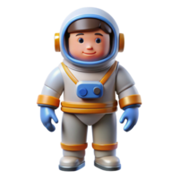 impressive creative Astronaut in a spacesuit, original png