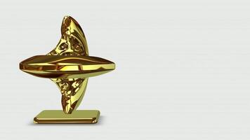Elite Golden Sphere, Looped, Shape, Unique Design, Background, Rotation video