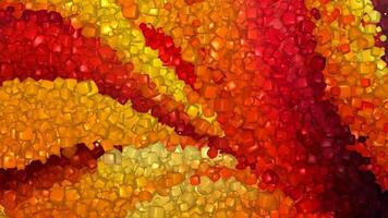 Shapes, Multicolored Business Background, Cubes, Paints, Unique Design, Reflection video