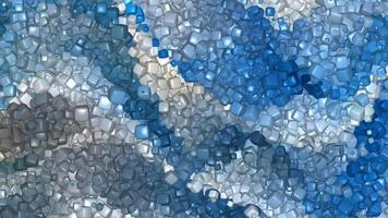 Shapes, Elegant Multicolored Background, Cubes, Paints, Exclusive, Figures, Reflection video