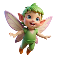 wonderful rustic A playful pixie, fluttering wings, mischievous grin, authentic png