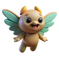 wonderful modern A playful sprite, fluttering wings, mischievous expression, exclusive png