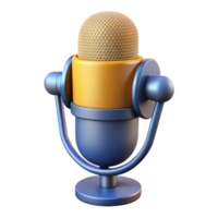 dramatic rustic Studio microphone with pop filter authentic png