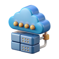 wonderful traditional Cloud computing server with data streams authentic png
