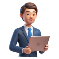 elegant vintage Office worker using a laptop, premium png
