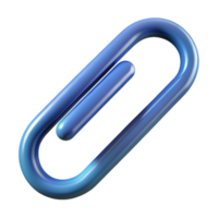 elegant abstract A paperclip, authentic png
