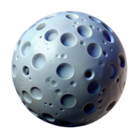 stunning minimalist A single, full moon with visible craters 4K png