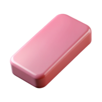 extraordinaire abstrait une seul, gomme, rose, rectangulaire authentique png