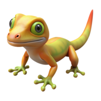 dramatic rustic A gecko authentic png
