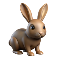 impressive vintage A rabbit with long ears high resolution png