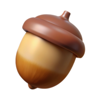 wonderful abstract Brown acorn with cap premium png