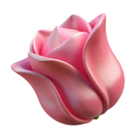 magnificent rustic Single petal from a rose, pink high resolution png