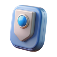 elegant abstract Motion sensor, security device, intrusion detection, high resolution png