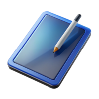 wonderful classic Modern tablet computer with stylus pen original png