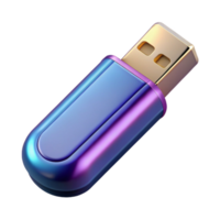 wonderful vintage USB flash drive with metallic casing high resolution png