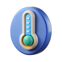 wonderful creative Smart thermostat displaying temperature high resolution png