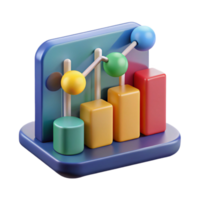elegant abstract Big data analytics chart high quality png