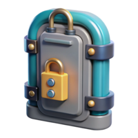 extraordinary rustic Spaceship door with locking mechanism genuine png
