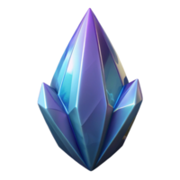 magnificent minimalist Alien crystal shard with sharp edges genuine png