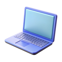 stunning creative A laptop computer, open high resolution png